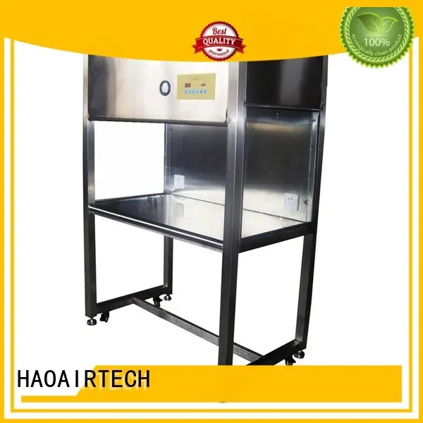 HAOAIRTECH stainless steel laminar flow hood best for biology horizontal 1