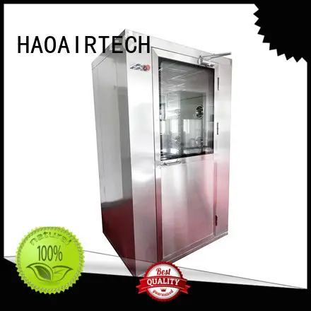 HAOAIRTECH vertical automatic air shower hot sale for pallet cargo 1