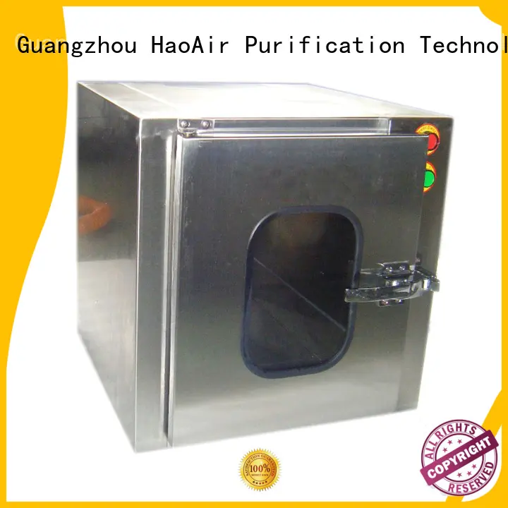 HAOAIRTECH stainless steel clean room box hot sale for hospital 1