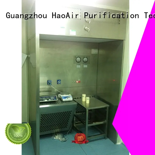 HAOAIRTECH high end sample booth design gmp modular design for pharmaceutical factory 1