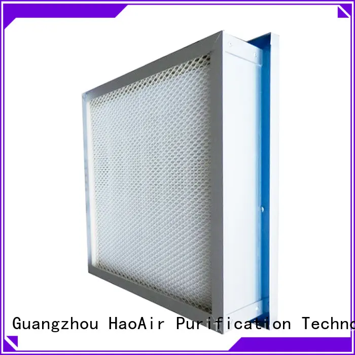 HAOAIRTECH absolute ulpa filter high quality for air cleaner 1