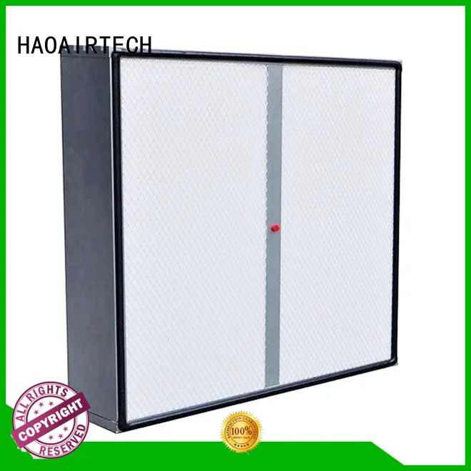 hepa filter for cleanroom for dust colletor hospital HAOAIRTECH 1