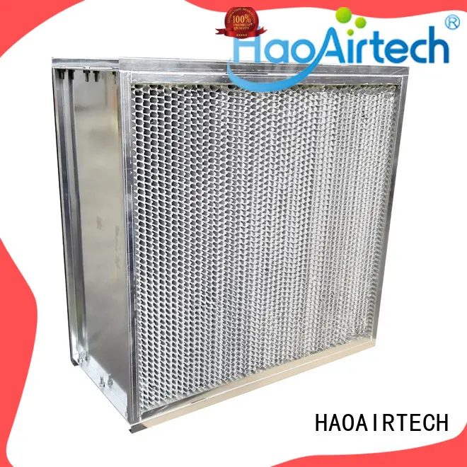 replaceable hepa air filter with dop port for dust colletor hospital 1