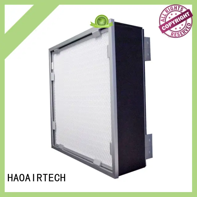 HAOAIRTECH vacuum cleaner hepa filter with dop port for electronic industry 1