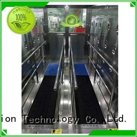 Customizable Environmentally friendly Sole Cleaning Machine in Air Shower Room 1