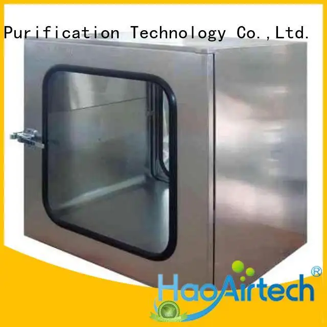 SS304/ Coldrolled Steel with Baked Painting Cleanroom Pass Boxes 1