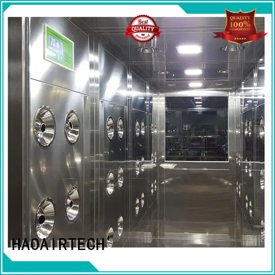 Intelligent Air Shower Channel In Clean Room , Wind Spreed 25-30m/S 1