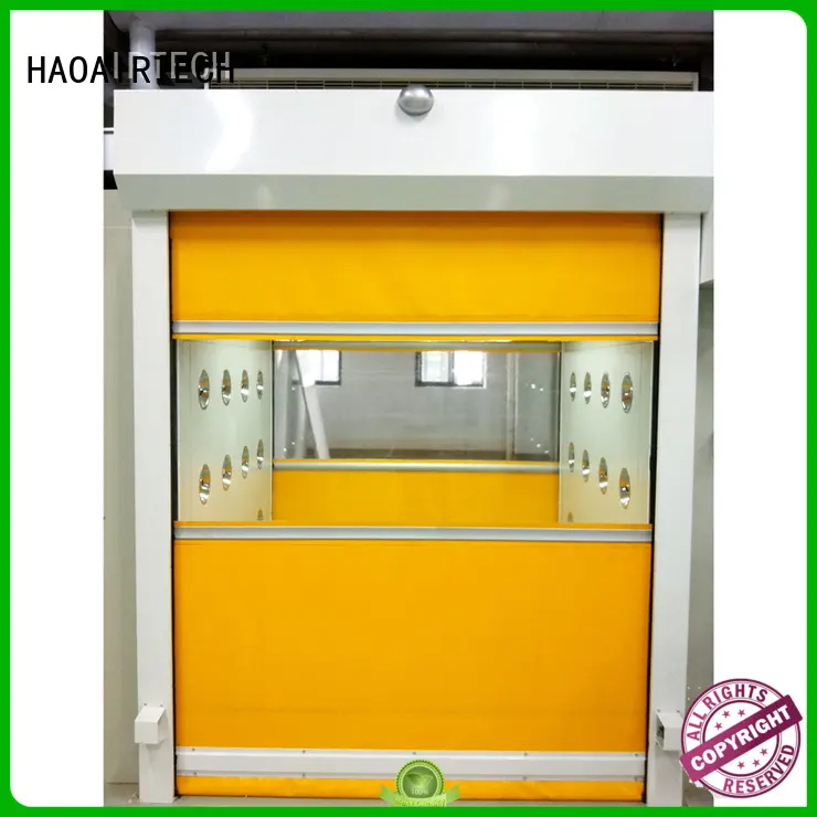 HAOAIRTECH fast rolling clean room manufacturers with top side air flow for ten person 1