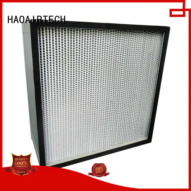 HAOAIRTECH best air hepa filter with hood for dust colletor hospital 1