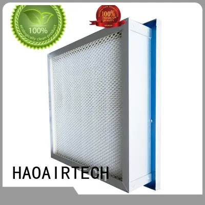 HAOAIRTECH mini pleats air purifiers hepa filter for electronic industry 1