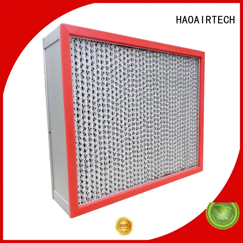HAOAIRTECH prefilter hepa filter material for filtration pharmaceutical factory 1