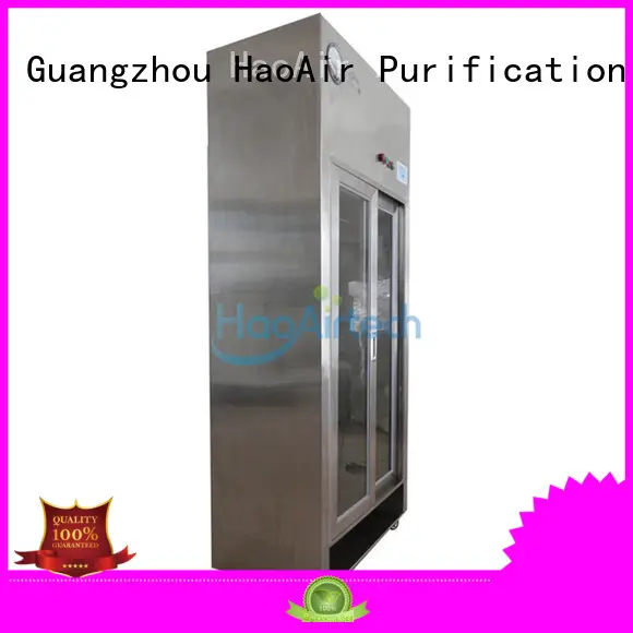 flow cleanroom storage cabinet supplier for coveralls HAOAIRTECH 1
