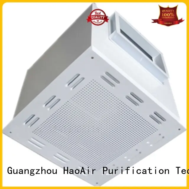 high efficiency hepa filter box with internal fan for for non uniform clean rooms 1
