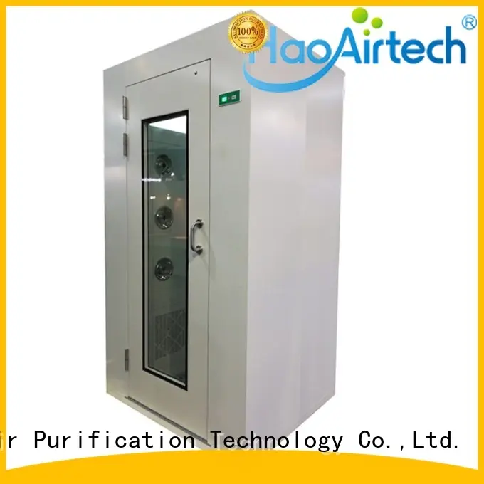 HAOAIRTECH blowing air shower design for ten person 1