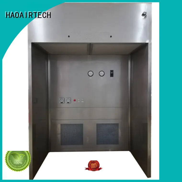 HAOAIRTECH stainless steel sampling booth gmp modular design for dust pollution control 1