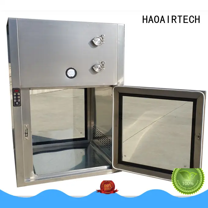 HAOAIRTECH cleanroom pass box embedded lamps for cargo 1