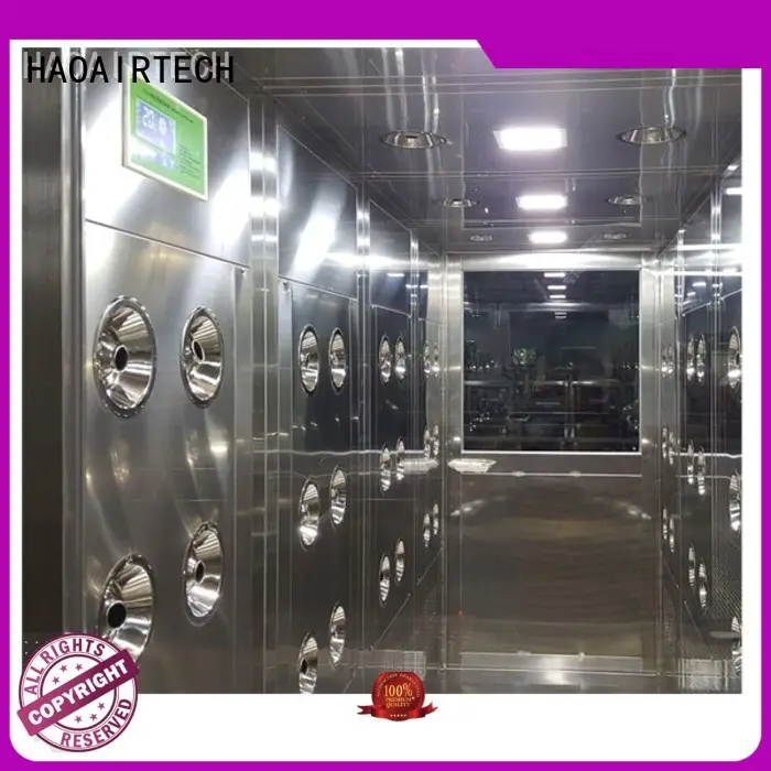 HAOAIRTECH air shower clean room channel for forklift 1