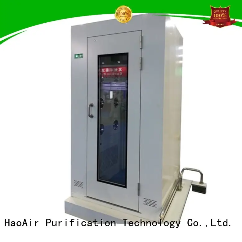 plc control system shower airwith stainless steel for pallet cargo 1