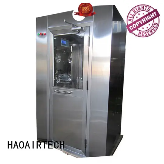 HAOAIRTECH sus air shower system with top side air flow for ten person 1