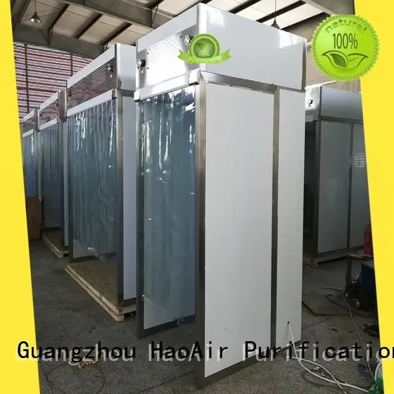 HAOAIRTECH weighing booth gmp modular design for pharmaceutical factory 1