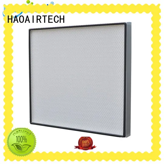 absolute air filter hepa with big air volume for dust colletor hospital 1