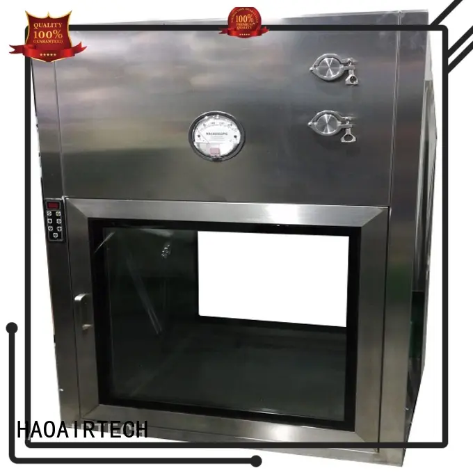 HAOAIRTECH cleanroom pass box embedded lamps for cargo1 1