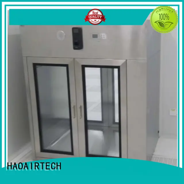 dynamic pass box with laminar air flow for electronics factory HAOAIRTECH 1