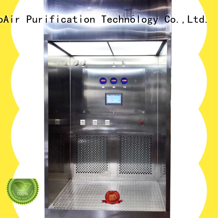HAOAIRTECH dispensing booth with lcd touchable screen display for dust pollution control 1