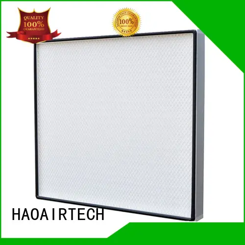 HAOAIRTECH custom hepa filter with dop port for electronic industry 1