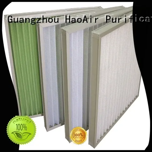 HAOAIRTECH primary pleated filter with metal frame for central air conditioning and centralized ventilation system 1