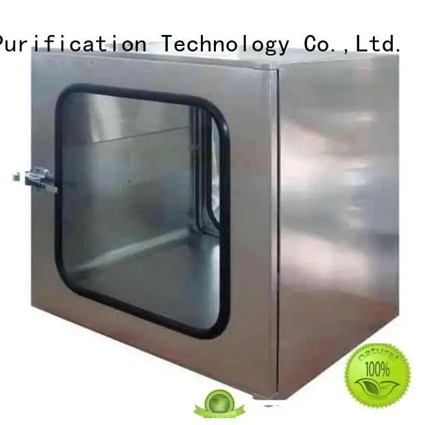 HAOAIRTECH cleanroom pass box with arc design gmp standard for hvac system 1