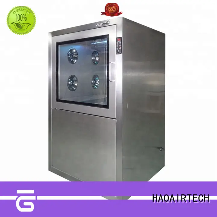 plc control pass box with arc design gmp standard for hvac system 1