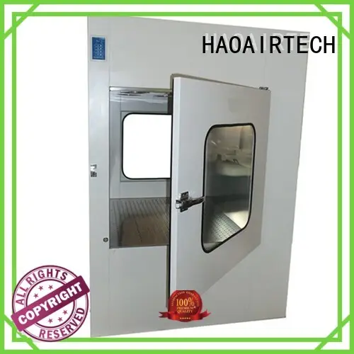 stainless steel cleanroom pass box with arc design gmp standard for clean room purification workshop 1