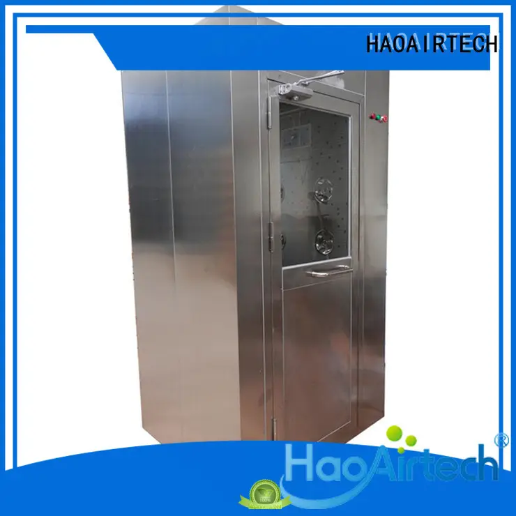 intelligent air shower system with automatic swing door for large scale semiconductor factory 1