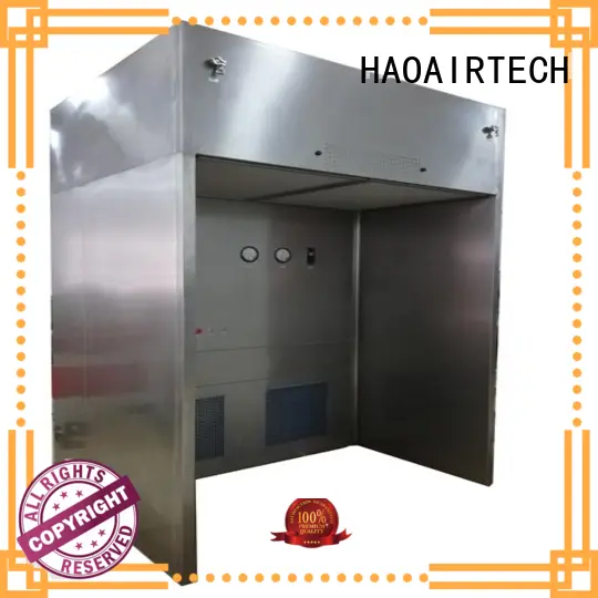 plc controlled powder dispensing booth with lcd touchable screen display for dust pollution control 1