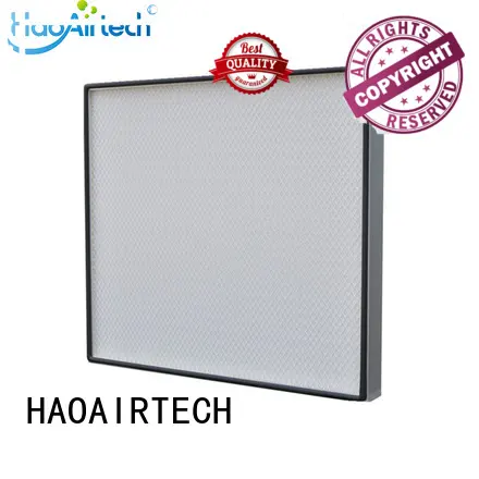 HAOAIRTECH air filter hepa with flanger for air cleaner 1