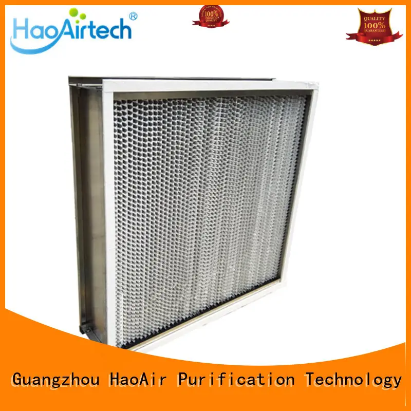 mini pleats ulpa filter with flanger for electronic industry 1