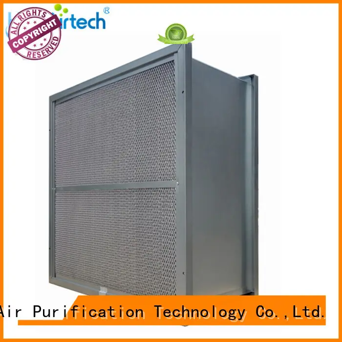 HAOAIRTECH high efficiency high temperature filter with alu frame for spraying plant 1