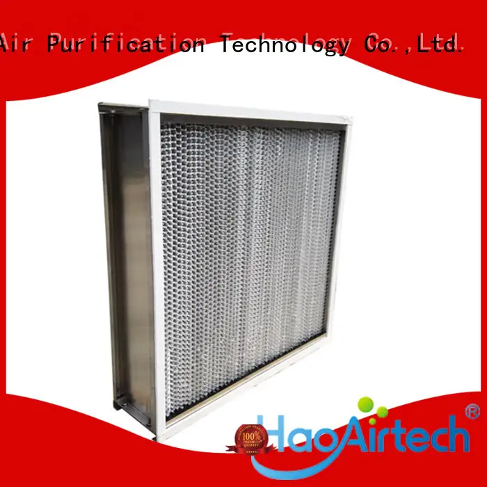 HAOAIRTECH v bank h14 hepa filter with hood for air cleaner 1