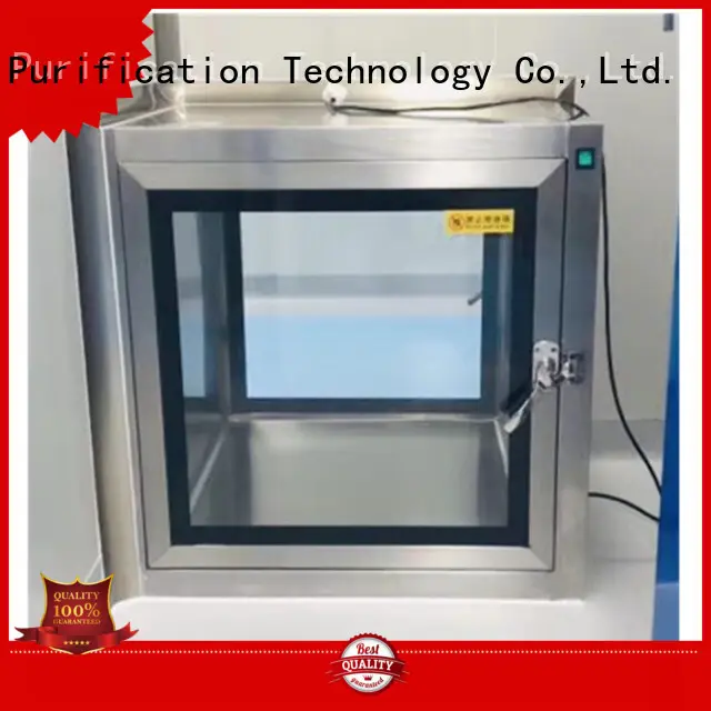 interlocking pass box clean room embedded lamps for cargo 1