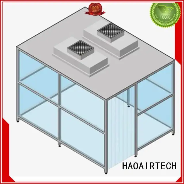 HAOAIRTECH portable portable clean room with antistatic vinyl curtain for semiconductor factory 1