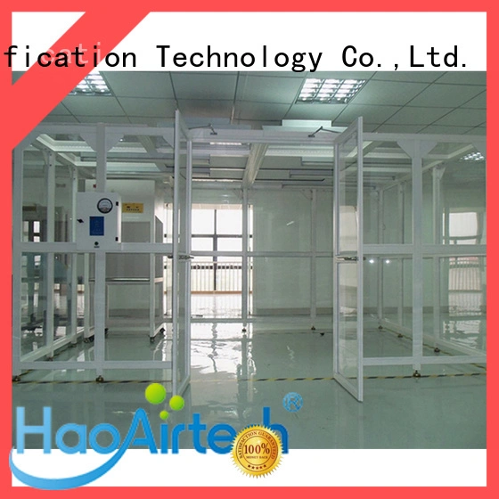 HAOAIRTECH clean room classification vertical laminar flow booth online 1