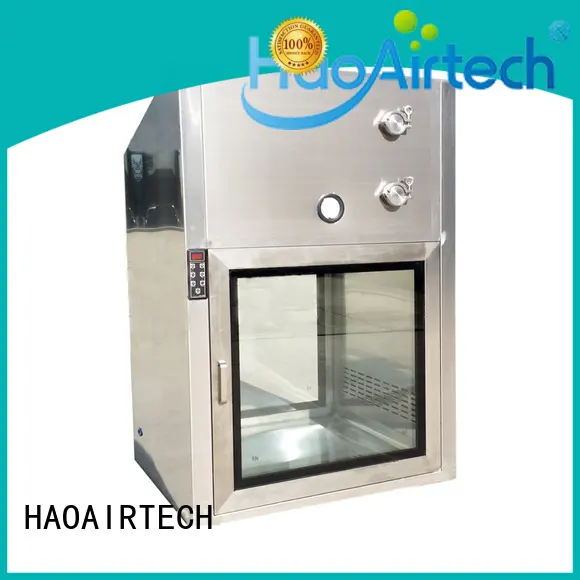 HAOAIRTECH customizable pass box manufacturers with conveyor line for clean room purification workshop 1