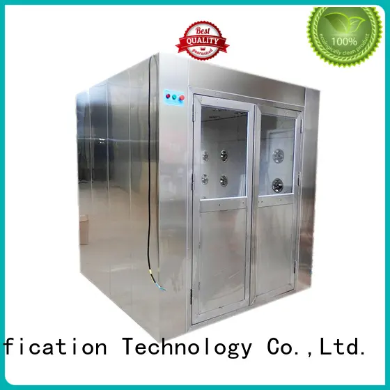 HAOAIRTECH air shower system with top side air flow for ten person 1