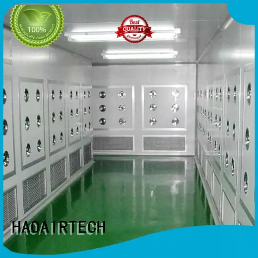 HAOAIRTECH air shower price with three side blowing for pallet cargo 1