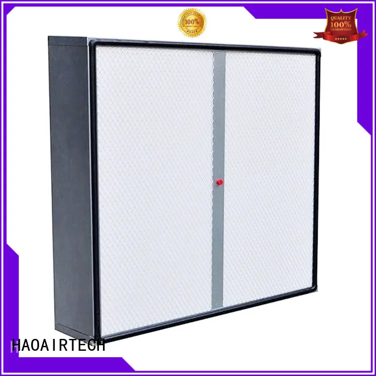 mini pleats ulpa filter with dop port for air cleaner 1