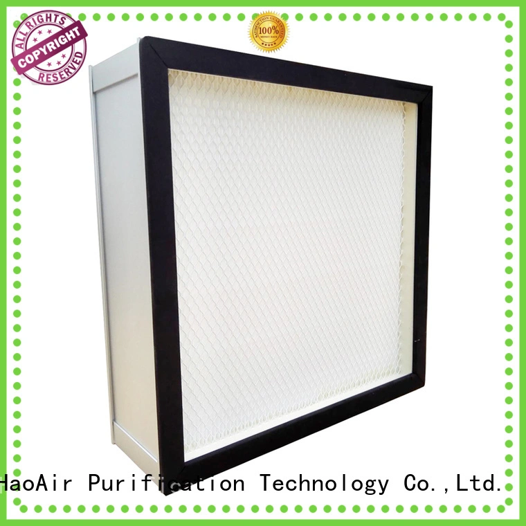 HAOAIRTECH vacuum cleaner hepa filter with flanger for electronic industry1 1
