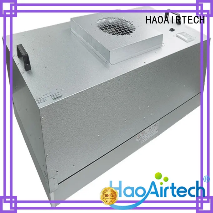 terminal hepa filter module with internal fan for for non uniform clean rooms 1