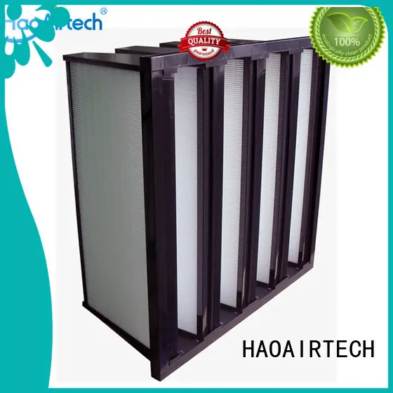 HAOAIRTECH professional rigid filter with gl interlocker frame for food and beverage 1