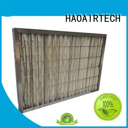 HAOAIRTECH prefilter high temperature filter supplier for spraying plant 1